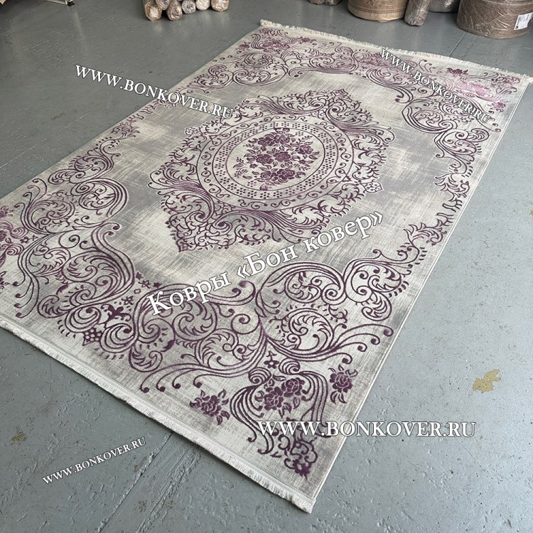 Турецкий Ковер Для Гостиной Медальон Дизайн 30416