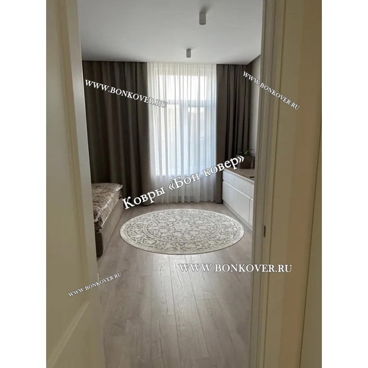 Круглый Ковер Для Гостиной Из Арт Шелка Дизайн 30541